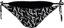 Γυναικείο μαγιό σλιπ Calvin Klein - Brazil Μαύρο - Print logo