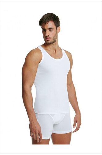 Ανδρική φανέλα Palco Basic - Βαμβακερή με φαρδιά τιράντα