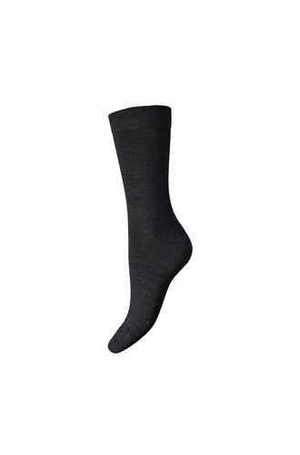 Walk Γυναικεία κάλτσα - Μάλλινη ελλαστική - Μαύρη