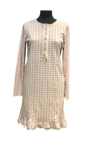 Γυναικείο νυχτικό Noidinotte - Ροζ Καρό