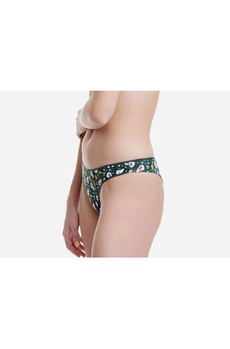 Γυναικείο brazil slip Walk - Multicolor Brief από ίνες bamboo - 2 pack