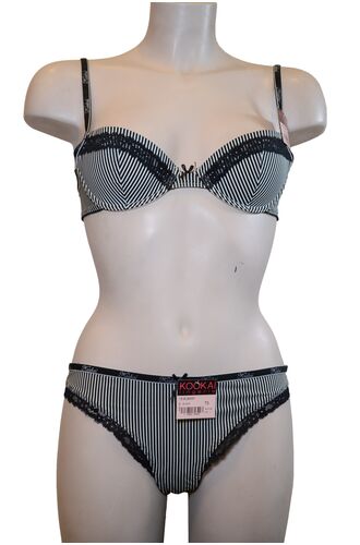 Σετ Σουτιέν Kookai & String - Λευκό - Σχέδιο - B cup