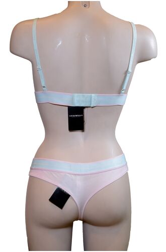 Σετ Σουτιέν Armani & String - Ροζ - Sport - L