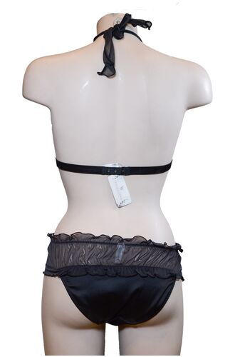 Σετ Σουτιέν Venus Victoria & Boxer - Μαύρο - B cup