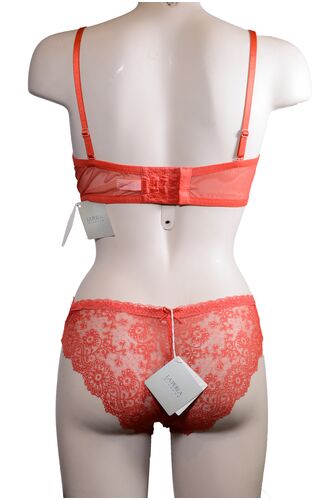 Σετ Σουτιέν La Perla & Boxer - Κόκκινο - Δαντέλα - C cup