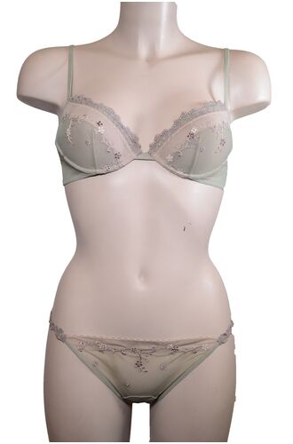 Σετ Σουτιέν La Perla & String - Μόκα - Δαντέλα - B cup