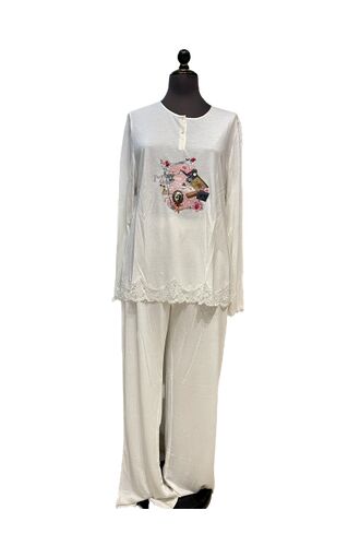 Γυναικεία Πυτζάμα Penky - Modal - Μπεζ