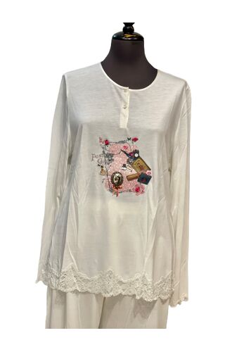 Γυναικεία Πυτζάμα Penky - Modal - Μπεζ