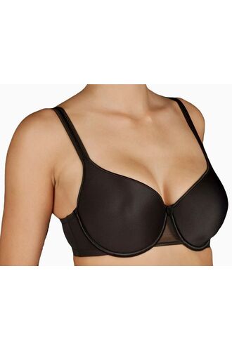 Σουτιέν Selene Sara - Μαύρο - Για μεγάλο στήθος - Τέλειο Κράτημα - Cup D - E