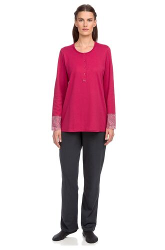 Γυναικεία πυτζάμα Vamp - 100% Βαμβάκι