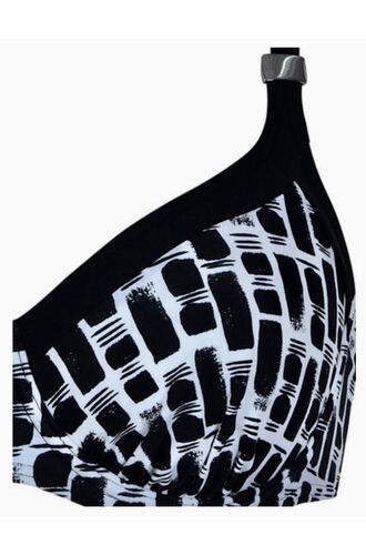 Σετ Γυναικείο μαγιό Naturana - Μπικίνι - Plus size - Μαύρο - E cup