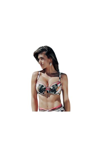 Σετ Γυναικείο μαγιό Solano - Plus size - Εμπριμέ Μπικίνι - D Cup