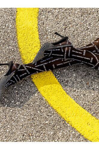 Καλσόν Trasparenze LAS VEGAS 80 Den - Black - Multi-text