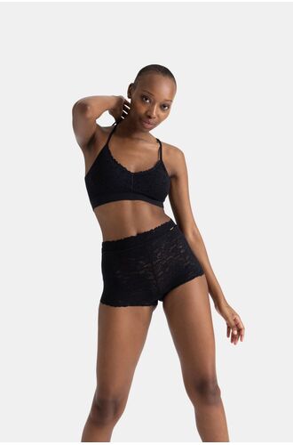 Bralette Dorina UNIFIT LACE - Δαντέλα - Χωρίς Μπανέλα - Μαύρο