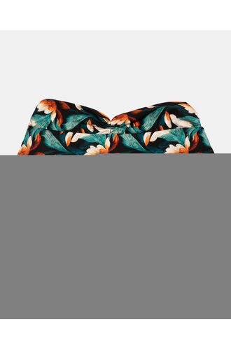 Μαγιό slip Plus Size Rock Club - Ψηλόμεσο - Μπικίνι κρουαζέ - Art Print