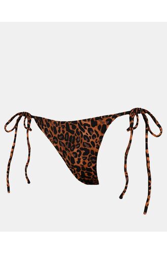 Μαγιό σλιπ Rock Club - Leo Print - Mε κορδόνι - Μπικίνι Κανονικό
