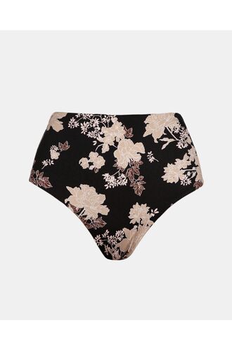 Μαγιό slip Rock Club - Mix and Match - Peony print - Ψηλόμεσος κορσές