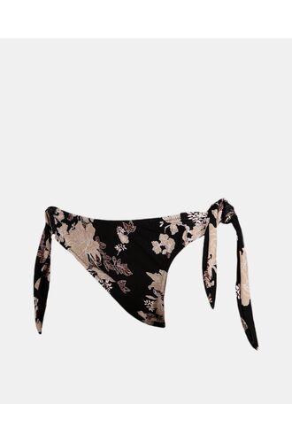 Μαγιό σλιπ Rock Club - Peony Print - Μπικίνι με κορδόνι - Κανονικό