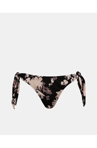 Μαγιό σλιπ Rock Club - Peony Print - Μπικίνι με κορδόνι - Κανονικό