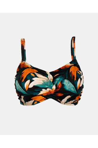 Μαγιό σουτιέν Rock Club - Μεγάλο στήθος - Art print Bikini - Cup E