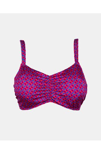 Μαγιό σουτιέν Rock Club - Μεγάλο στήθος - Windy print Bikini - Cup E