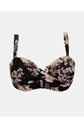 Μαγιό Σουτιέν Strapless Rock Club Peony - Κρουαζέ Bikini - Μεγάλο στήθος - Cup D