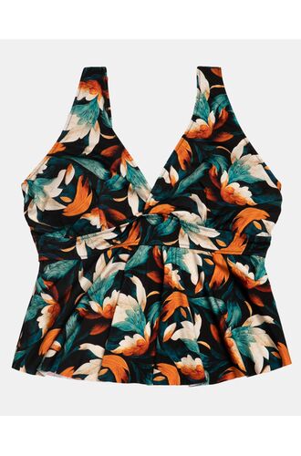 Μαγιό Τανκίνι Rock Club - Art print - Κρουαζέ - Plus Size