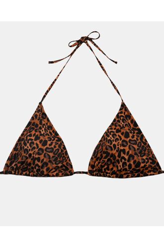 Μαγιό τρίγωνο Rock Club - Leo print - Τοπ Bikini - Plus Size