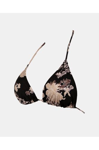 Μαγιό τρίγωνο Rock Club - Peony print - Τοπ Bikini