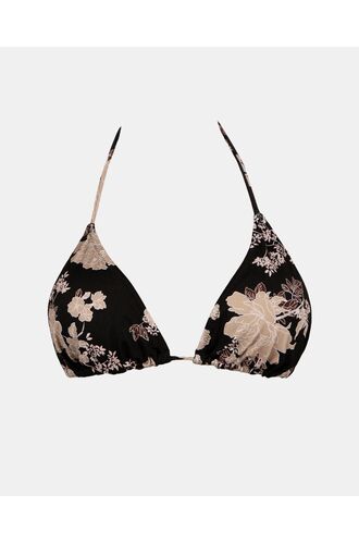 Μαγιό τρίγωνο Rock Club - Peony print - Τοπ Bikini