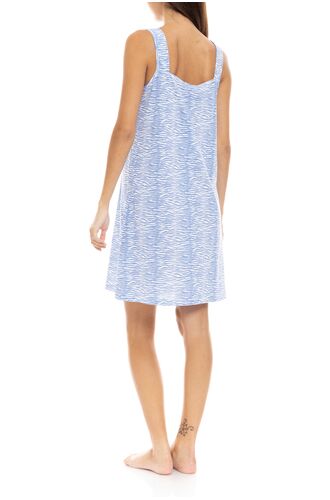 Γυναικείο Νυχτικό Pink Label - Εμπριμέ - Τιράντα - Regular Fit - CottonΓυναικείο Νυχτικό Pink Label - Εμπριμέ - Τιράντα - Regular Fit - Cotton