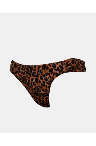Μαγιό slip Rock Club - Leo print - Μπικίνι με σούρες