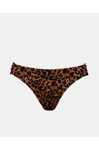 Μαγιό slip Rock Club - Leo print - Μπικίνι με σούρες