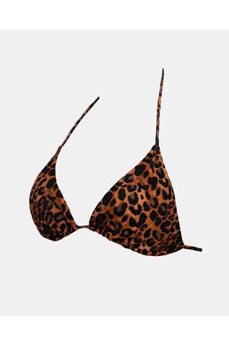 Μαγιό τρίγωνο Rock Club - Leo print - Τοπ Bikini - Regular Fit - Lycra