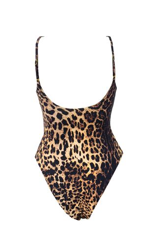 Γυναικείο μαγιό ολόσωμο Rock Club - Animal print - Κανονικό