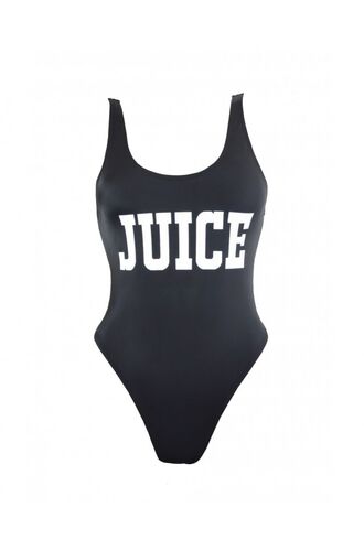 Γυναικείο μαγιό ολόσωμο Rock Club - Αθλητικό μαύρο - Ψηλό κόψιμο