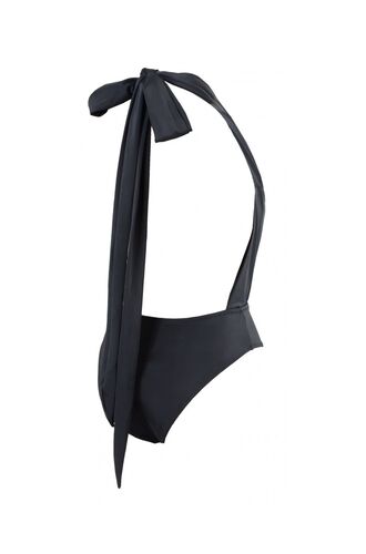 Γυναικείο μαγιό ολόσωμο Rock Club - Μαύρο - Πολυμορφικό