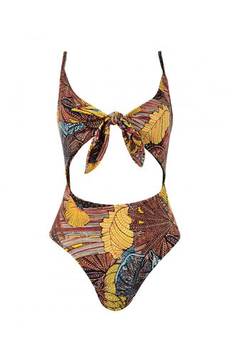 Γυναικείο μαγιό ολόσωμο Rock Club - Zulu - Άνοιγμα μπροστά - Κανονικό