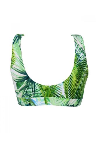 Μαγιό αθλητικό Rock Club - Bali print - Μπουστάκι κρουαζέ