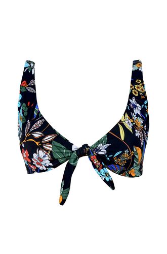 Μαγιό αθλητικό Rock Club - Φλοράλ μπουστάκι - Ενίσχυση