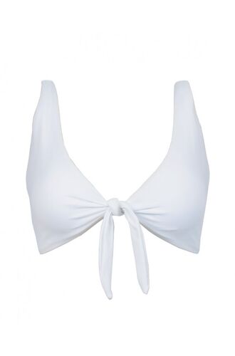 Μαγιό αθλητικό Rock Club - Λευκό μπουστάκι - Ενίσχυση