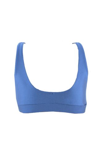 Μαγιό αθλητικό Rock Club - Μπλε μπουστάκι - Με ενίσχυση