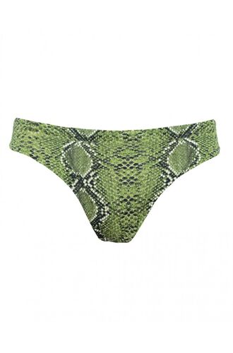 Μαγιό slip Rock Club - Μαύρο - Mix and Match - Snake print