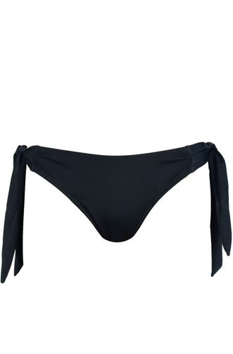 Μαγιό slip Rock Club - Μαύρο - Μπικίνι δετό - Κανονικό