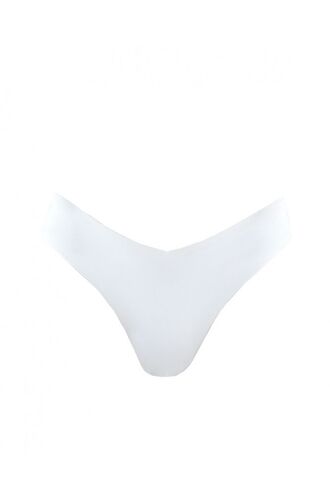 Μαγιό slip Rock Club - Ψηλό κόψιμο - Mix and Match σλιπ - Λευκό