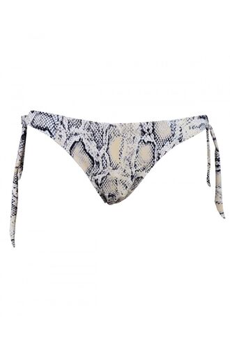 Μαγιό slip Rock Club - Snake Print - Μπικίνι δετό - Κανονικό