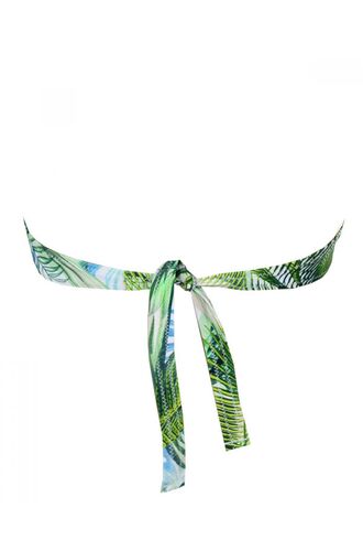 Μαγιό Strapless Rock Club - Bali print - Bikini push-up - Cup B