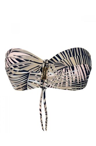 Μαγιό Strapless Rock Club - Sahara print - Bikini - Cup D