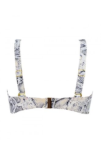 Μαγιό Strapless Rock Club - Snake Bikini - Μεγάλο στήθος - Cup D