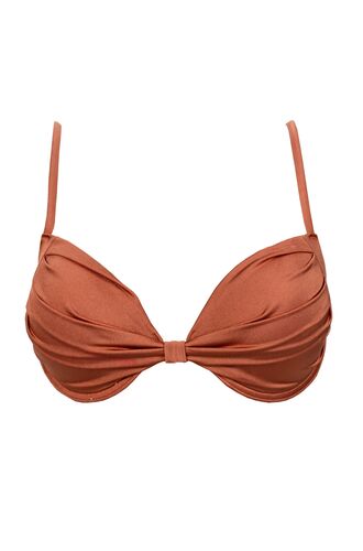 Μαγιό top Rock Club - Push Up - Bronze Bikini - Cup C